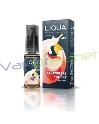 Yogurt de Morango Liqua Mix 10 ml